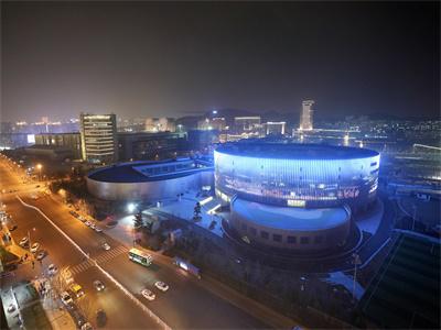 青島市嶗山區(qū)金家?guī)X學(xué)校夜景